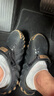 卡駱馳（crocs）波波系列波波坦克Clog男女粉色洞洞鞋涼鞋 41 （41碼-42碼） 黑色 曬單實拍圖