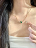 LOLAROSE羅拉經(jīng)典玫瑰常青藤項鏈女新款輕奢小眾爆款生日禮物 【25年新品】孔雀石雙葉 曬單實(shí)拍圖