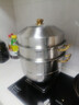 鋼米 304不銹鋼蒸鍋家用加厚三層電磁爐煤氣灶通用專(zhuān)用大容量蒸饅頭鍋 （金耳）【蒸鍋304】 3層 36cm 曬單實(shí)拍圖
