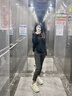 木林森洞洞鞋女夏季休閑外穿鏤空透氣厚底增高顯瘦沙灘軟底兩穿涼拖鞋 卡其色（木林森綠邊） 35-36 曬單實(shí)拍圖