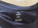 安德瑪（UNDERARMOUR）春夏Project Rock強森男子運動(dòng)休閑長(cháng)袖T恤1386871 黑色001 L 曬單實(shí)拍圖