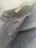 杰克·瓊斯（JACK&JONES）25年衣服男裝純棉短袖t恤男士夏季潮流寬松純色簡(jiǎn)約高端重磅半袖 E40黑色 2XL 曬單實(shí)拍圖