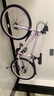 ICOLOUR自行車(chē)成人山地車(chē)公路賽車(chē)單車(chē)騎行變速內走線(xiàn)學(xué)生男女青少年 【丁香紫】非減震-鋼架輻條輪 26寸21速（160-180cm） 曬單實(shí)拍圖