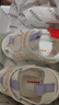 巴布豆（BOBDOG）寶寶涼鞋2025新款嬰兒涼鞋女童男寶學(xué)步鞋包頭透氣軟底夏季步前鞋 BBB229淺粉 17 鞋內(nèi)長12.5cm 曬單實拍圖