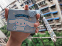 SUPER MOUSE【三麗鷗品牌】庫洛米華為purax手機殼新款素皮purax典藏版軟殼PX闊折疊保護套高級感邊框全包防摔 藍灰可愛玉桂狗丨升級素皮殼丨串珠手鏈 華為 Pura X 典藏版 曬單實拍圖