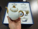 永豐源（auratic）海上明珠 8/9頭功夫茶具套裝家用整套茶杯茶壺辦公會(huì)客高端 送禮 8頭茶壺組 曬單實(shí)拍圖