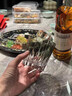 VIANASA'S高檔洋酒杯江戶切子星芒洛克杯威士忌酒杯水晶玻璃杯禮盒裝送禮 灰色星芒(單只禮盒裝) 330ml 1只 曬單實(shí)拍圖