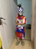 G.DUCKKIDS聯(lián)名奧特曼衣服兒童套裝夏季休閑裝男童夏裝短袖短褲運(yùn)動(dòng)裝小男孩 彩虹紅色+面具 120 尺碼5~6歲【110-120cm】cm 曬單實(shí)拍圖