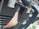 木藝生轉(zhuǎn)角雙電機(jī)電動(dòng)升降電腦桌家用辦公雙人L型桌子工作臺(tái)拐角書(shū)桌 雙電3節(jié)插排左拐角3cm實(shí)木胡桃色 1.6*1.1M(升級(jí)加強(qiáng)版收納橫梁) 曬單實(shí)拍圖