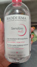 貝德瑪（BIODERMA）舒妍舒緩多效潔膚液500ml 粉水卸妝水溫和凈卸舒緩不緊繃 曬單實(shí)拍圖
