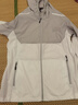 美津濃戶外皮膚衣男士夏季冰絲透氣防曬服輕薄釣魚服 白色/灰色  L  曬單實拍圖