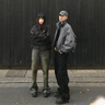 Shelley Jones黑色座山蟒夾克外套男士春秋季短款巴恩風(fēng)穿搭立領(lǐng)美式飛行棒球服 黑色 XL [推薦120-140斤] 曬單實(shí)拍圖