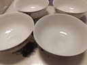 浩雅景德鎮(zhèn)陶瓷米飯碗面碗大容量湯碗 時(shí)光漫步6英寸4只裝 曬單實(shí)拍圖