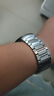 BHO適用華為watch5手表表帶watch4pro/gt5/pro鈦金屬表帶gt4/gt3/gt2/pro/非凡大師鈦合金男款夏天季 【W(wǎng)atch5專用· 鈦空銀】 弧形接口·按壓款 華為手表-46 曬單實拍圖