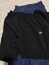 安踏兒童褲子梭織短褲男童裝2025夏季速干透氣涼感學(xué)生跑步運動(dòng)五分褲 【涼感速干】深夜藍-6 175 cm 曬單實(shí)拍圖