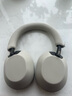 比博歐適用于SONY索尼WH-1000XM5頭戴式耳機(jī)保護(hù)套耳套替換套硅膠耳罩XM5耳機(jī)頭梁套橫梁保護(hù)套耳機(jī)配件 米白【三件套，硅膠保護(hù)套】 曬單實拍圖