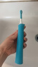 飛利浦（PHILIPS）兒童電動牙刷 送男孩女孩生日兒童禮物 藍牙版 適用4-12歲 自帶2支刷頭+8款貼紙 藍色HX6322/04 曬單實拍圖