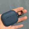 億色適用AirPods4保護套蘋果耳機四代保護套2024無線藍牙耳機硅膠殼magsafe磁吸無線充電全包防摔減震 【海軍藍】硅膠磁吸保護殼 2024新款丨【收藏+加購】送掛鉤 曬單實拍圖