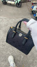湯麗柏琦（Tory Burch）T MONOGRAM酒桶包 經(jīng)典波士頓手提單肩斜挎TB女包節(jié)日送禮迷你黑色 152131-001 曬單實拍圖