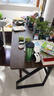 全品屋實(shí)木電腦桌雙人書桌辦公桌工作臺(tái)學(xué)生臺(tái)式電競(jìng)桌160CM 曬單實(shí)拍圖