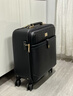 珉璐保羅商務(wù)小型皮箱男20寸新款密碼拉桿箱24旅行登機行李箱靜音結(jié)實耐用 黑色橫款（升級版） 20英寸 登機箱【適合3-7天旅行】 曬單實拍圖