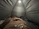 牧高笛（MOBIGARDEN）睡袋 戶外露營單人磨毛棉保暖信封睡袋新月1.8 NX20562026 松露色 曬單實拍圖