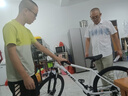 喜德盛山地自行車黑客500 X6鋁合金車架27.5大輪徑 油壓碟剎 白/灰黑17寸 曬單實(shí)拍圖