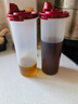 特百惠油壺200/440/650/890ml家用廚房密封防漏塑料油瓶蓋子 650ml+890ml 油壺 曬單實拍圖