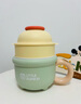 小南瓜（Little Pumpkin）電煮鍋 電鍋一體多功能電炒鍋 家用炒燉蒸煮大容量電蒸鍋 宿舍電火鍋小型1-2-3人用煮粥輔食泡面鍋 2L 淺綠色【升級智能煮飯】 曬單實(shí)拍圖