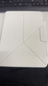 PITAKA適用蘋果iPadPro2024保護套11英寸磁吸快拆雙面夾豎屏輕薄帶筆槽防彎高級感保護殼皮套支架白色 曬單實拍圖