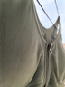 駱駝（CAMEL）運動文胸跑步瑜伽健身內(nèi)衣女款針織背心 A7S1QL9117 橄欖綠 L 曬單實拍圖