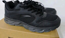 安踏男鞋運動(dòng)鞋男秋冬季新款軟底保暖皮面防潑水跑步鞋男士休閑鞋子男 【皮網(wǎng)結合小黑跑鞋】-黑色 41 （男8碼） 曬單實(shí)拍圖