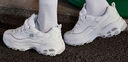 斯凱奇（Skechers）七夕禮物女鞋夏季老爹鞋透氣熊貓鞋軟底舒適外穿休閑運動鞋11959 曬單實拍圖
