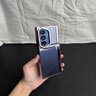balueus適用三星Zfold7手機殼z fold7折疊屏保護套透明磁吸鏡頭支架中軸全包防摔Galaxy外殼 磁吸款【防窺 藍色】透明鏡頭支架-自帶鋼化膜 三星Galaxy Z Fold7 曬單實拍圖