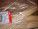 者也一次性燒烤簽子穿肉簽串串麻辣燙缽缽雞竹簽子40cm*3.5mm 曬單實拍圖