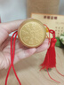 繽越銅葫蘆掛件開(kāi)口空心黃銅磨砂金葫蘆擺件銅玄關(guān)裝飾客廳擺件10cm高 曬單實(shí)拍圖