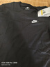 耐克(NIKE)春夏男短袖T恤 純棉 運(yùn)動休閑 經(jīng)典簡約 AR4999-013 黑色S 曬單實(shí)拍圖