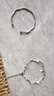 銀魚(yú)尾手鏈女莫比烏斯手鐲小眾感高級 冷淡風(fēng)魚(yú)尾手鏈銀色扭曲手鐲 曬單實(shí)拍圖
