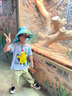 lemonkid兒童防曬帽帶風(fēng)扇男女童遮陽帽防紫外線寶寶不悶熱太陽帽 曬單實(shí)拍圖