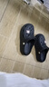 大嘴猴（paul frank）洞洞鞋男女夏季戶(hù)外穿涼鞋沙灘鞋包頭拖鞋厚底居家用涼拖鞋 黑色女款 36-37 曬單實(shí)拍圖