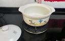 泥火匠陶瓷小斑馬如意湯鍋2100ml釉中彩耐熱寬口淺砂鍋明火湯煲燉肉菜煲 曬單實(shí)拍圖