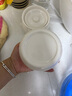 瓦罐燉盅隔水燉家用一人食蒸蛋燉罐帶蓋湯罐沙縣小吃陶瓷煨湯湯盅 煨湯瓦罐白色 450ml 曬單實(shí)拍圖