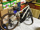 小森林WOODS自行車(chē)T100公路車(chē)24寸26寸入門(mén)變速通勤成人學(xué)生男女款單車(chē) 落山米 700C【適合身高165cm以上】 曬單實(shí)拍圖
