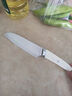 胖東來(lái)同款德國品質(zhì)菜刀刀具套裝廚房廚具套裝切菜刀斬骨刀套裝 5件套（刀座內自帶磨刀石） 【海鷗白月光系列】 曬單實(shí)拍圖