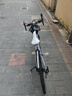 WELLCLS公路自行車(chē)變速死飛成人山地彎把單車(chē)賽車(chē)超輕騎行越野初高中學(xué)生 白黑白24速40刀 曬單實(shí)拍圖