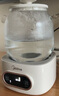 美的（Midea）花漾0膠水全玻璃全自動養(yǎng)生壺 多功能煮茶壺 母嬰燒水壺恒溫電熱水壺煮茶器花茶壺1.2L YS12B102 曬單實拍圖