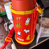 膳魔師（THERMOS）雙蓋保溫杯兒童雙蓋帶吸管水杯配原裝杯套FJO 601WFB OR米菲 601WFB-OR聯(lián)名米菲橙 600ml 曬單實(shí)拍圖