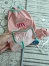 MIKI PAD小狗狗雨衣全包四腳透氣狗衣服寵物雨衣比熊小型犬防臟防水雨披 【定制三防面料】粉色蛋糕 S【背長25-29 體重4-7斤】 曬單實拍圖