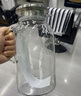 青蘋(píng)果耐熱冷水壺1.95升 可加熱茶水分離圍爐煮茶壺 大容量玻璃涼水壺  曬單實(shí)拍圖