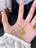 老廟純銀項(xiàng)鏈八寶羅盤可轉(zhuǎn)動(dòng)鑲嵌高級(jí)感吊墜情人節(jié)生日禮物送女友925 【八倉(cāng)發(fā)貨】八寶羅盤 曬單實(shí)拍圖